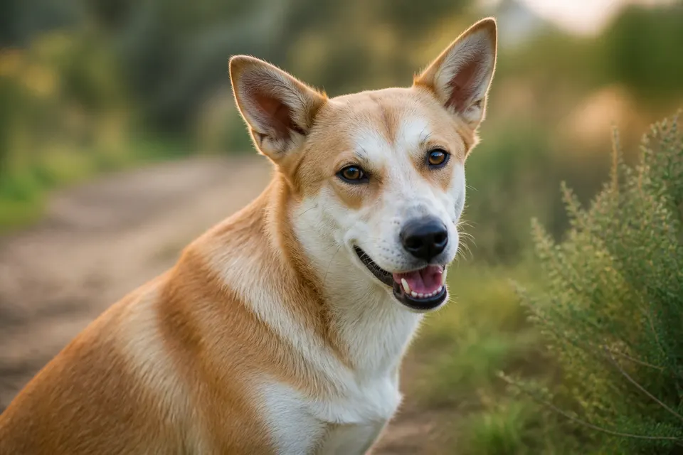 串串与混血犬 · 正面