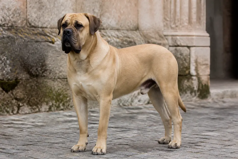 古巴獒犬 · 正面