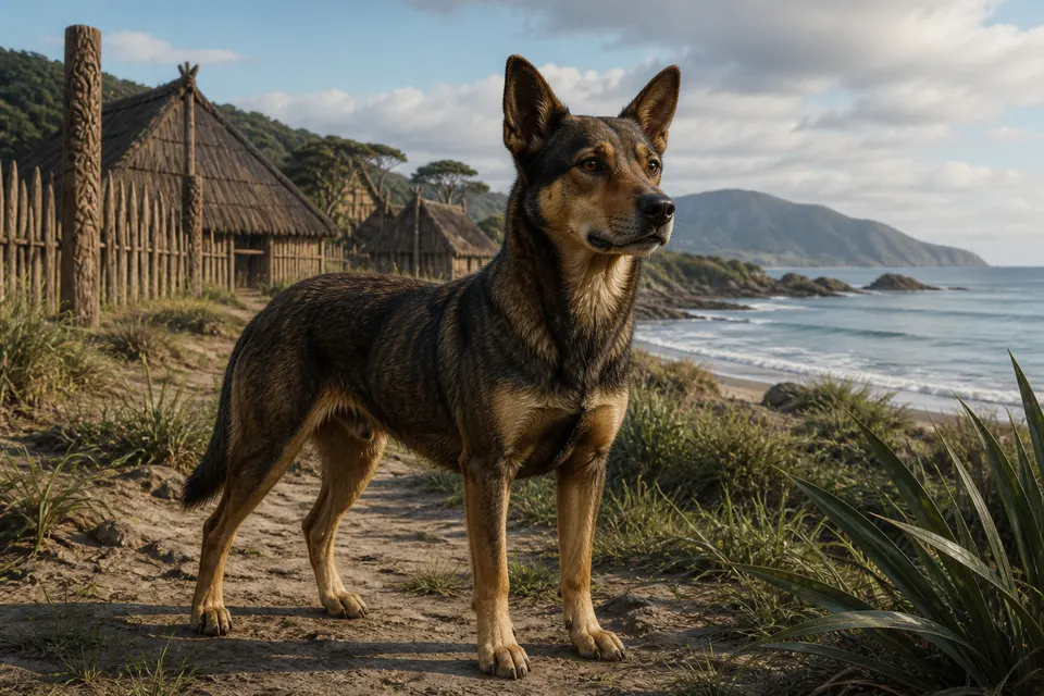 库里犬 · 正面