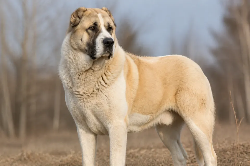 Central Asia Shepherd Dog犬 · 正面