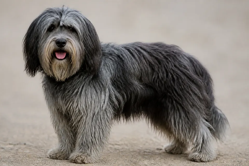 Dutch Schapendoes犬 · 正面