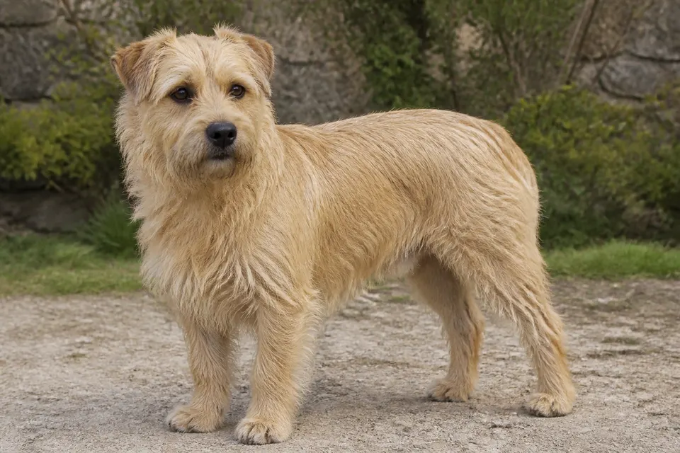 Dutch Smoushond犬 · 正面