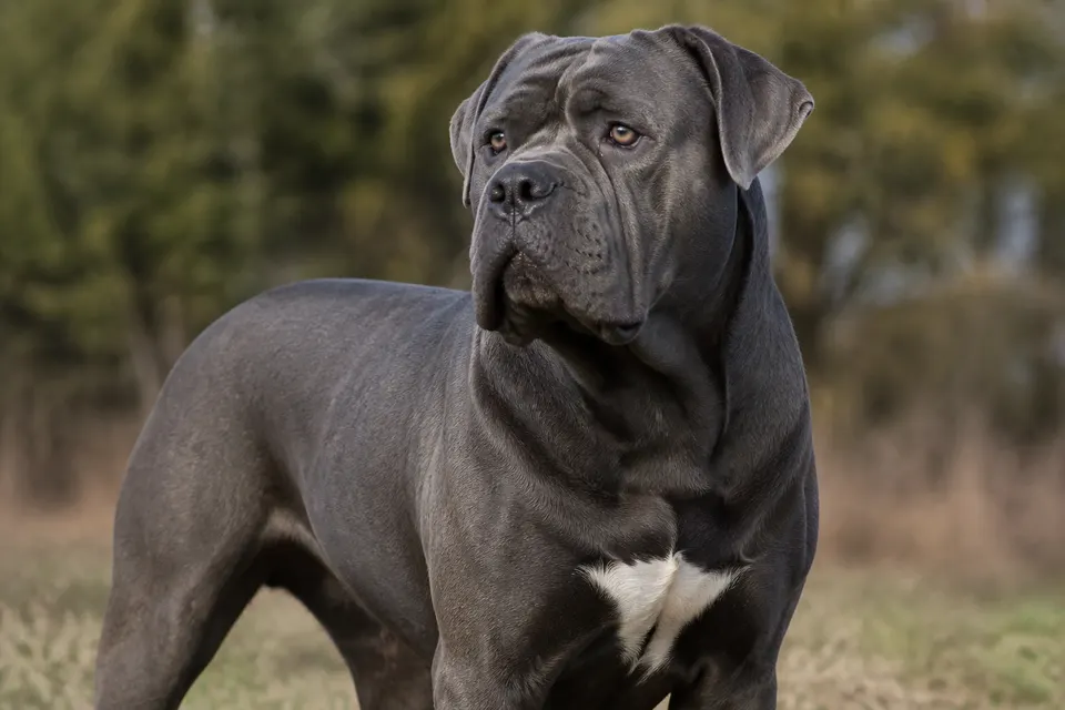 Italian Cane Corso犬 · 正面